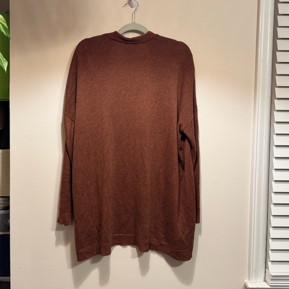 Old Navy Open-Front Cardigan — Brown — Size M - Picture 3 of 3